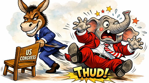 DEMOCRATS have flipped dozens of Republican-held state legislative seats while Republicans have flipped none.