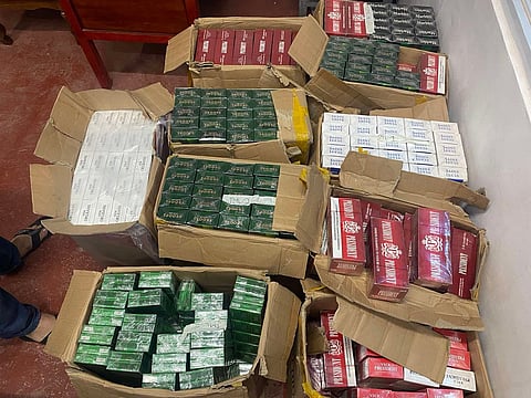 EPD seizes P464K in smuggled cigarettes in Marikina, San Juan