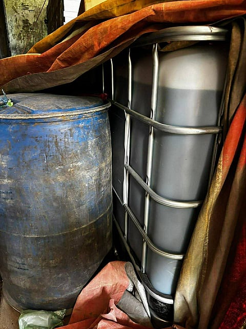 Authorities here have seized some 5,400 liters of petroleum products believed to be engaged in illegal trading and transport at the Tabaco Port in Tabaco City, Albay on April 11, 2026.