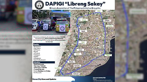 DAPIGI provides free rides