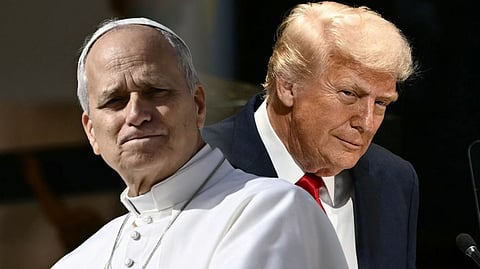 Pope says doesn't fear Trump, has 'moral duty to speak out' against war