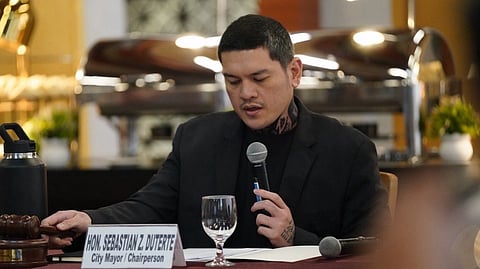 DAVAO City Mayor Sebastian Duterte