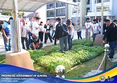 The Office of the Provincial Agriculturist (OPAg) distributed various seedlings to other offices of the Provincial Government at the Capitol Grounds at Barangay Suklayin in the town of Baler on April 13, 2026.