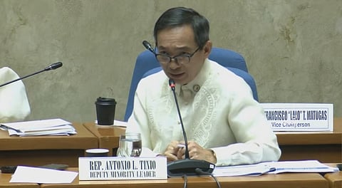 Deputy Minority Leader and ACT Teachers Partylist Rep. Antonio Tinio