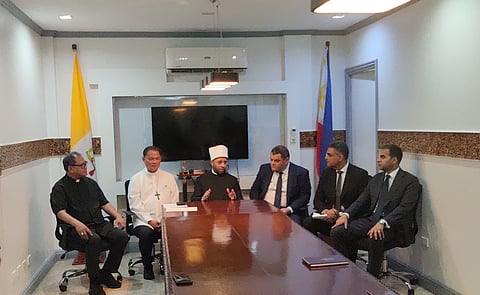 The Egyptian Ministry of Religious Endowments, along with the CBCP, share a united stance to halt Middle East conflict in a press conference Tuesday.