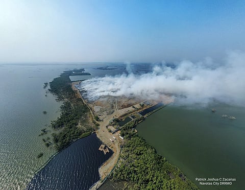 Navotas landfill fire sparks possible charges vs operator
