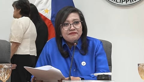 House Committee on Justice Chairperson Gerville Luistro