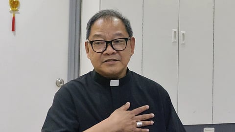Archbishop Ricardo Baccay, chairman of the Catholic Bishops' Conference of the Philippines Episcopal Commission on Public Affairs in an interview with media outlets on Tuesday at CBCP.