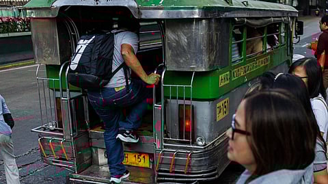 AS the first day of the nationwide transport strike kicks off, commuters are already struggling to find a ride along Pedro Gil in Manila on Wednesday.