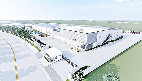 Suzuki digs in Laguna