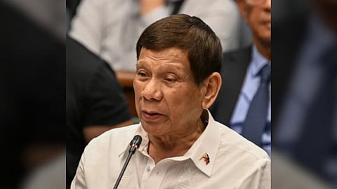 FORMER President Rodrigo Duterte