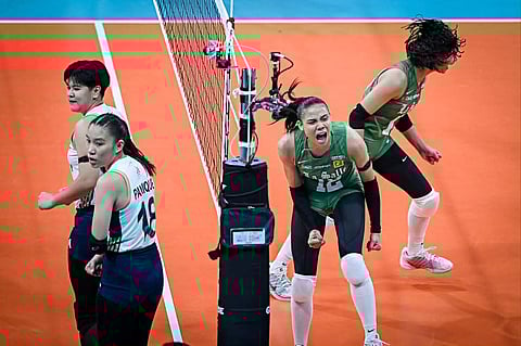 ANGEL Canino and La Salle aim to score a 14-game sweep and secure a final slot when they meet defending champion National University on Sunday in Season 88 UAAP women’s volleyball tournament.