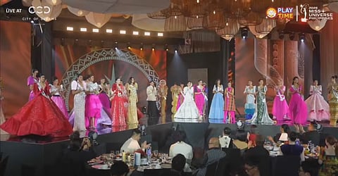 The announcement of Top 31 delegates in this years Miss Universe Philippines Gala Night