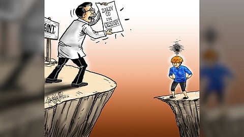 Crisis grows; will cowers