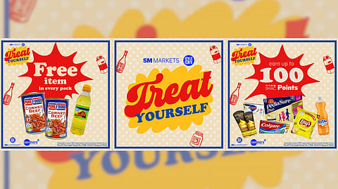 Treat yourself with free items or free points whenever you shop with SM Supermarket or Savemore.