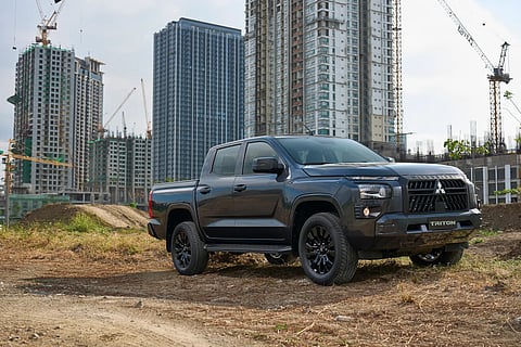 DARKER finish on the GLX variant adds black wheels and exterior details that match the pickup’s updated styling.