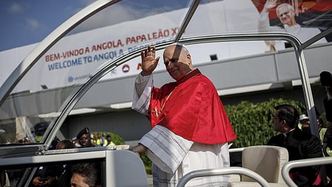Pope Leo holds giant Mass for Angolans