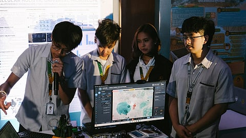 Among the YIP recipients was San Carlos School of Cebu. Its project, C.H.U.M. (Cellular Holistic Universal Microscope), is an AI-powered microscope that automatically identifies and counts zooplankton, enabling faster water quality monitoring in support of environmental research.