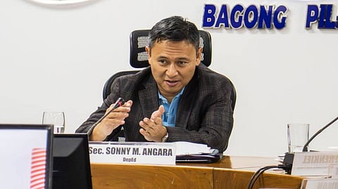 EDUCATION Secretary Sonny Angara