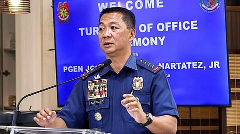 CHIEF Police General Jose Melencio Nartatez Jr.