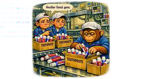 THE packaging supplier of Haleon is linked to the clearing of Indonesian rainforest.