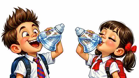 A WATER bell initiative aims to prevent dehydration.