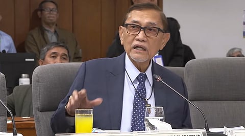 Manila 6th District Representative Bienvenido "Benny" Abante