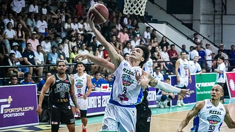 Rizal sends San Juan crashing