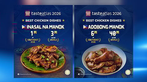 Inasal, adobo among world’s best chicken dishes