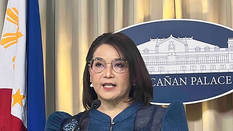 Palace press officer, Usec. Claire Castro