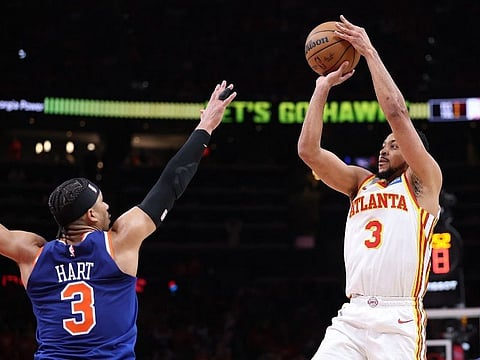 Hawks clip Knicks, snatch 2-1 lead