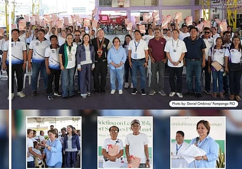 75 farmers finally hold their land titles after the turnover of 81 CLOAs in Floridablanca, Pampanga on 23 April.
