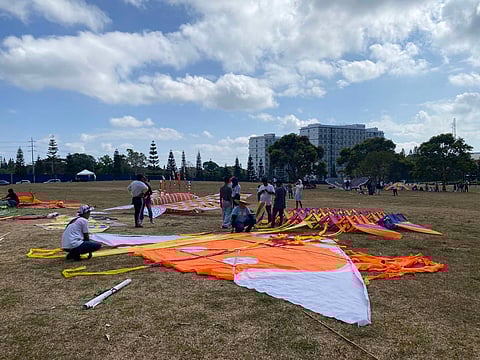 Kite Flying Competition at Wind park Tagaytay on 25 April