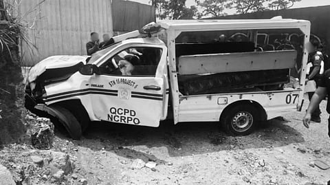 Fatal Quezon City cop mobile crash probe ordered