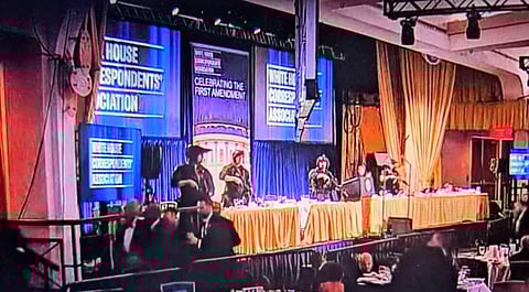 LIVE: Gunshots disrupt White House dinner, Trump evacuated