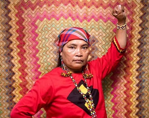 Lumad leader and former congresswoman Eufemia Callumat