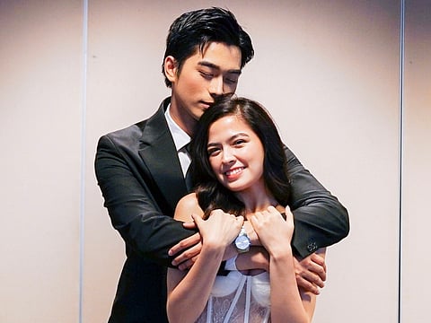 Gelo Rivera and Alexa Ilacad.