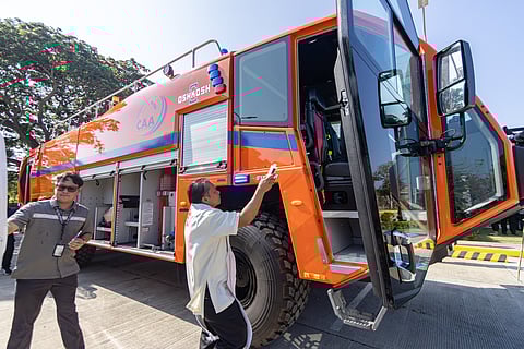 CAAP boosts airport safety with new high-capacity firefighting truck