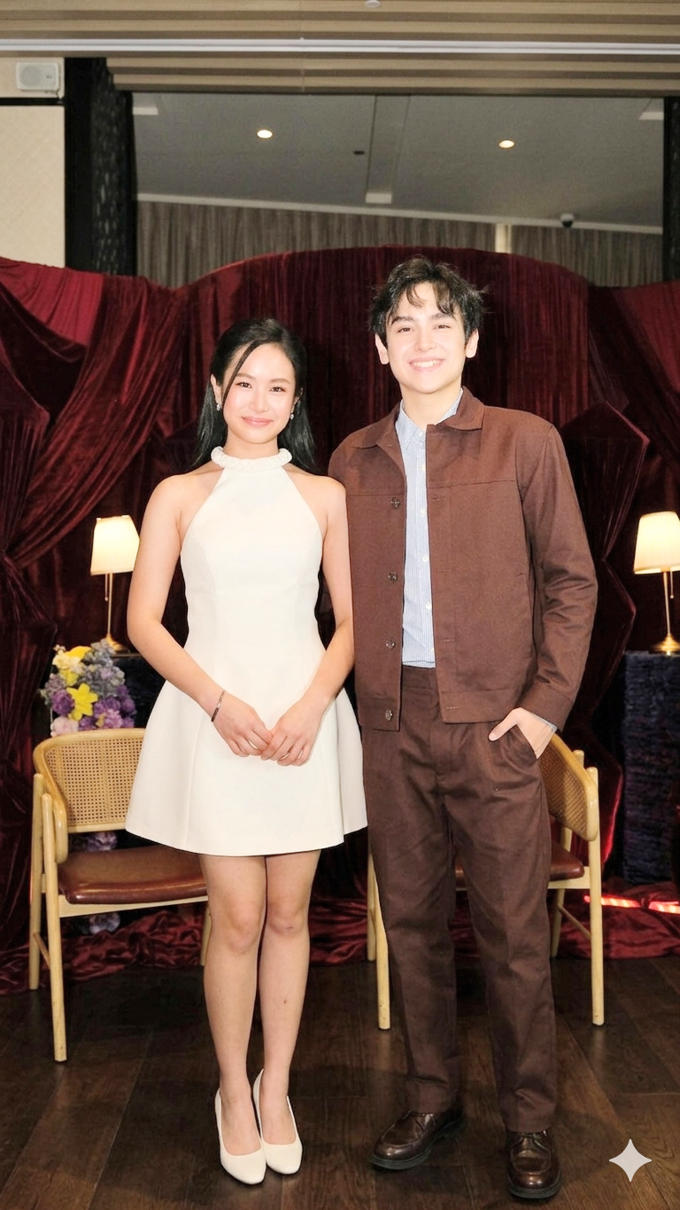 Caprice Cayetano and Heath Jornales.