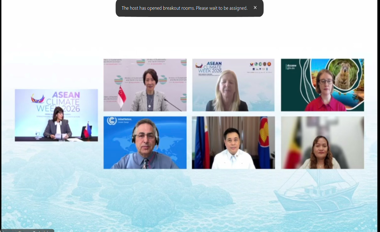 ASEAN urged to adopt whole-of-system climate action