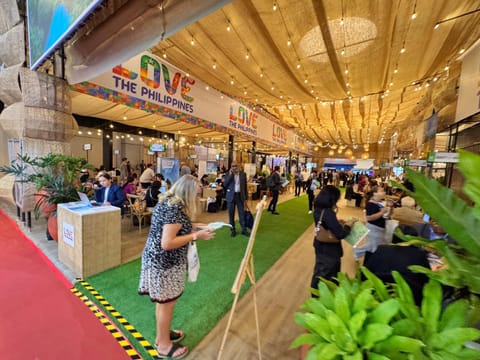 Inside the Mactan Expo in Mactan Newtown in Lapu-lapu City