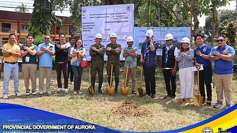 The provincial government started the construction of the Peace and Development Center at Sitio Setan, Barangay Calabuanan in the town of Baler, Aurora on April 23, that will serve as a central hub for services and support for former rebels (FRs).
