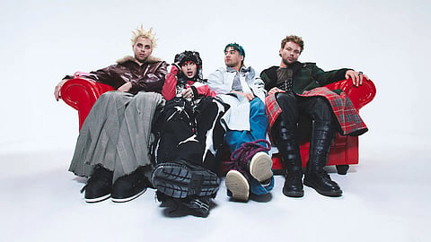 Australian rock band 5 Seconds of Summer.