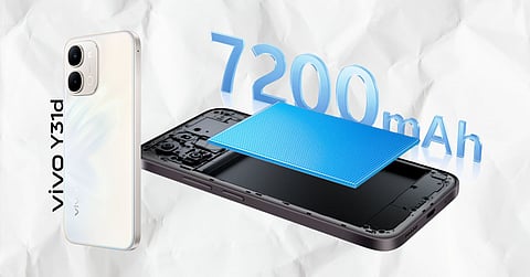 vivo Y31d launches 9 May with 7,200mAh battery