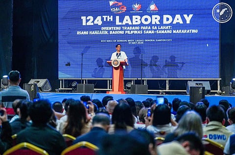 President Ferdinand Marcos Jr. chose to celebrate the 124th Labor Day in General Santos City on Friday.
