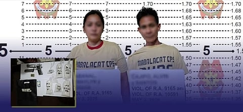 Suspects “Kuya” and “Panggay” were arrested along with P6.8-M worth of shabu and a firearm in Mabalacat City, Saturday morning.