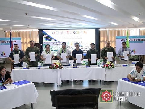 Hinunangan pledges to sustain peace after SIPSC declaration