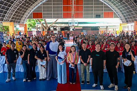AT the covered court of Barangay Poblacion, Muntinlupa City.