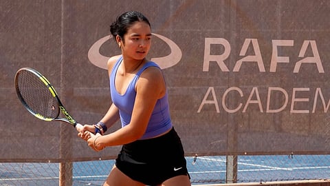 Alex Eala stays upbeat heading into the Italian Open.