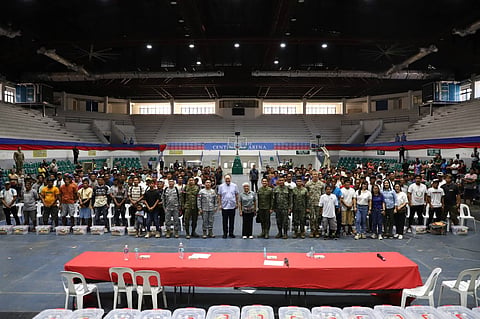 Some 700 fisherfolk who were affected by the no-sail period during the Balikatan Exercise in Ilocos Norte received financial assistance from the government on May 2, 2026.